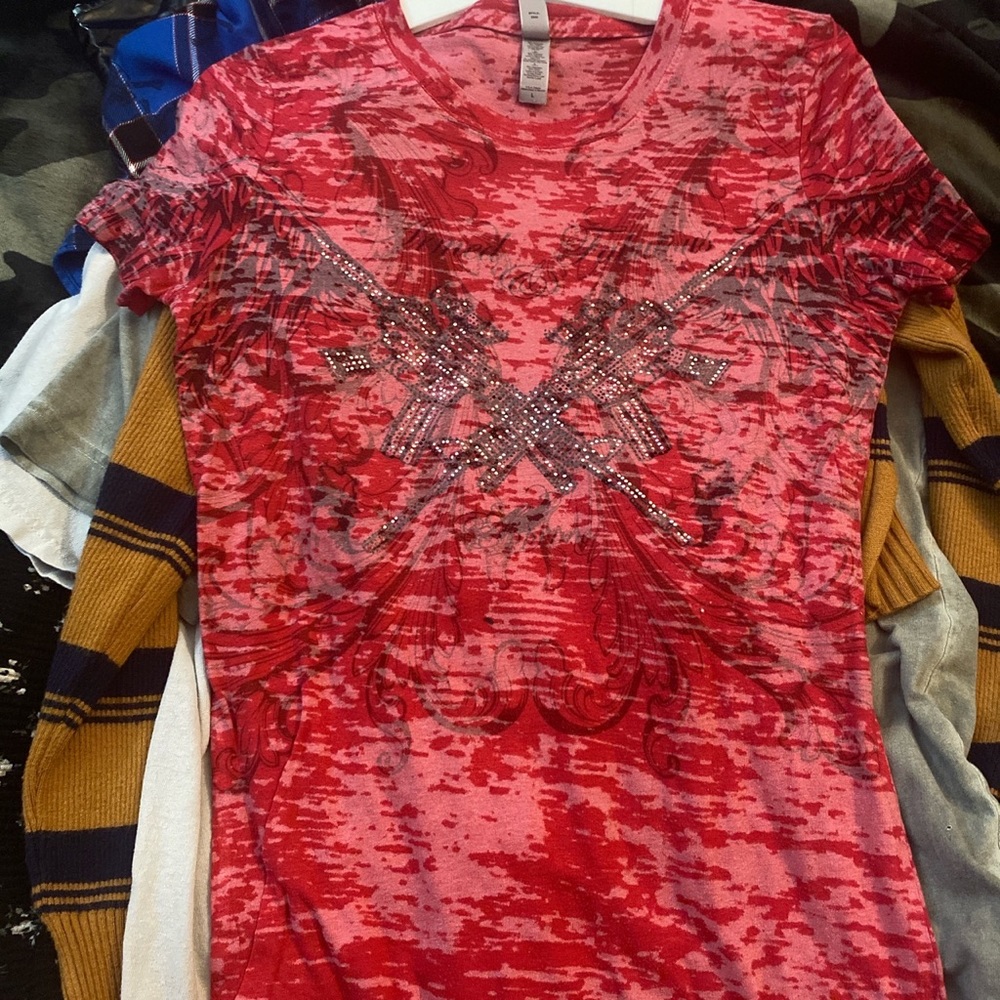 Pink gun top
